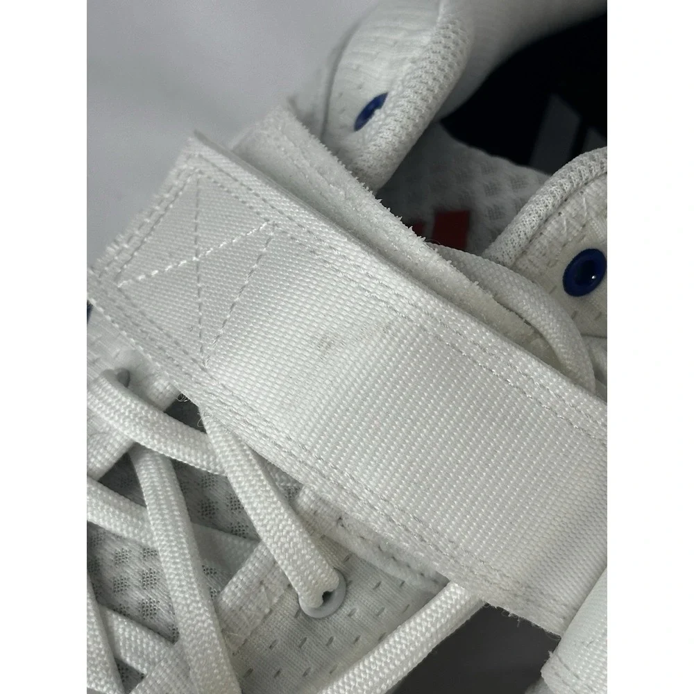 Adidas Men's Powerlift 5 Weightlifting Trainer Shoes Size 12 White Navy JP9878